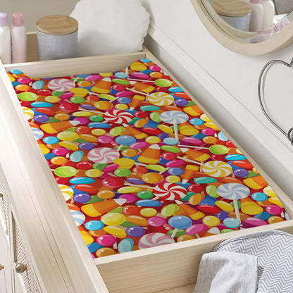 Colorful Candy Pattern Print Changing Pad Cover