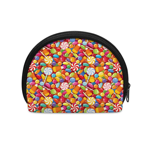 Colorful Candy Pattern Print Coin Purse
