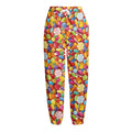 Colorful Candy Pattern Print Fleece Lined Knit Pants