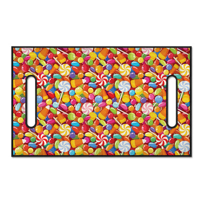 Colorful Candy Pattern Print Golf Cart Seat Cover