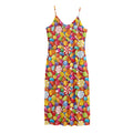 Colorful Candy Pattern Print Jersey Midi Cami Dress