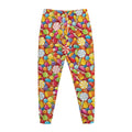 Colorful Candy Pattern Print Jogger Pants