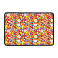 Colorful Candy Pattern Print Kitchen Mat