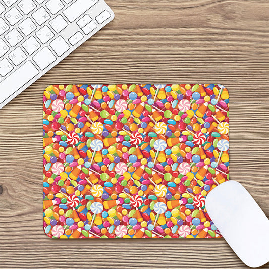 Colorful Candy Pattern Print Mouse Pad