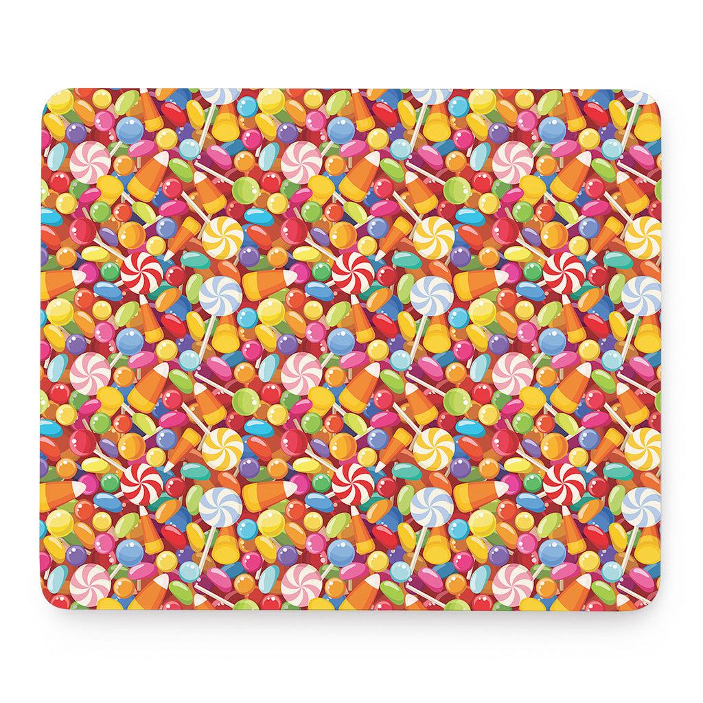 Colorful Candy Pattern Print Mouse Pad