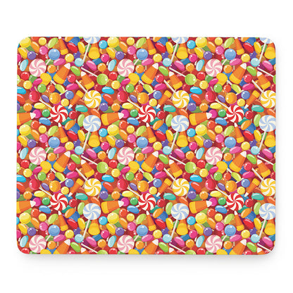 Colorful Candy Pattern Print Mouse Pad