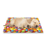 Colorful Candy Pattern Print Pet Cooling Mat Cover
