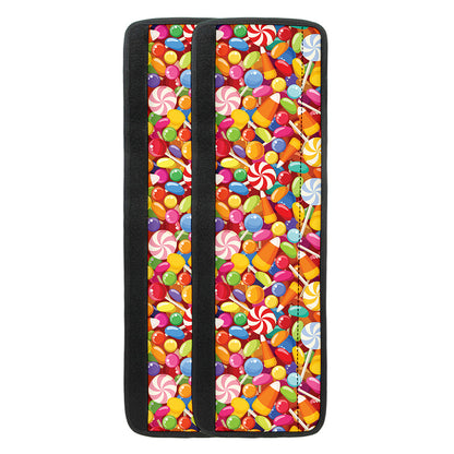 Colorful Candy Pattern Print Refrigerator Handle Covers