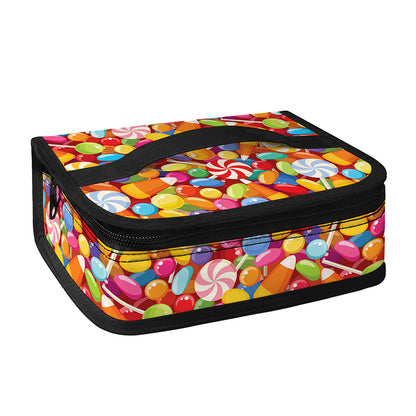 Colorful Candy Pattern Print Small Lunch Bag