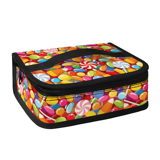 Colorful Candy Pattern Print Small Lunch Bag