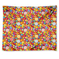 Colorful Candy Pattern Print Tapestry