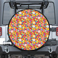 Colorful Candy Pattern Print Tire Cover