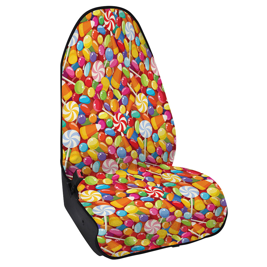 Colorful Candy Pattern Print Waterproof Car Seat Cover