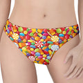 Colorful Candy Pattern Print Women's Thong