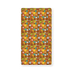Colorful Cartoon Baby Bear Pattern Print Baby Crib Sheet