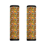 Colorful Cartoon Baby Bear Pattern Print Handle Covers