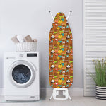 Colorful Cartoon Baby Bear Pattern Print Ironing Board Cover