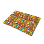 Colorful Cartoon Baby Bear Pattern Print Pet Cooling Mat Cover