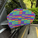 Colorful Cassette Tape Print Car Side Mirror Covers