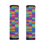 Colorful Cassette Tape Print Handle Covers