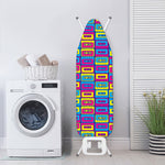Colorful Cassette Tape Print Ironing Board Cover