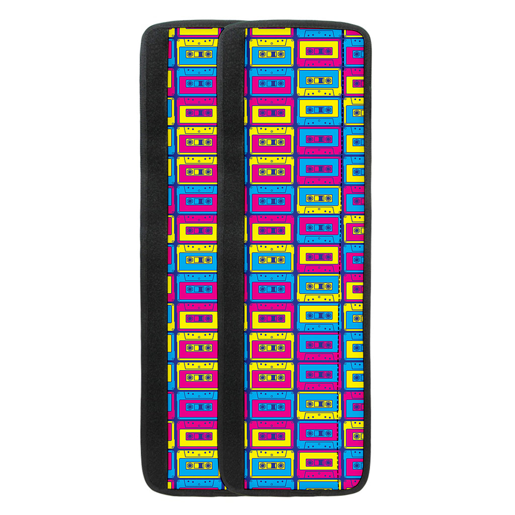 Colorful Cassette Tape Print Refrigerator Handle Covers