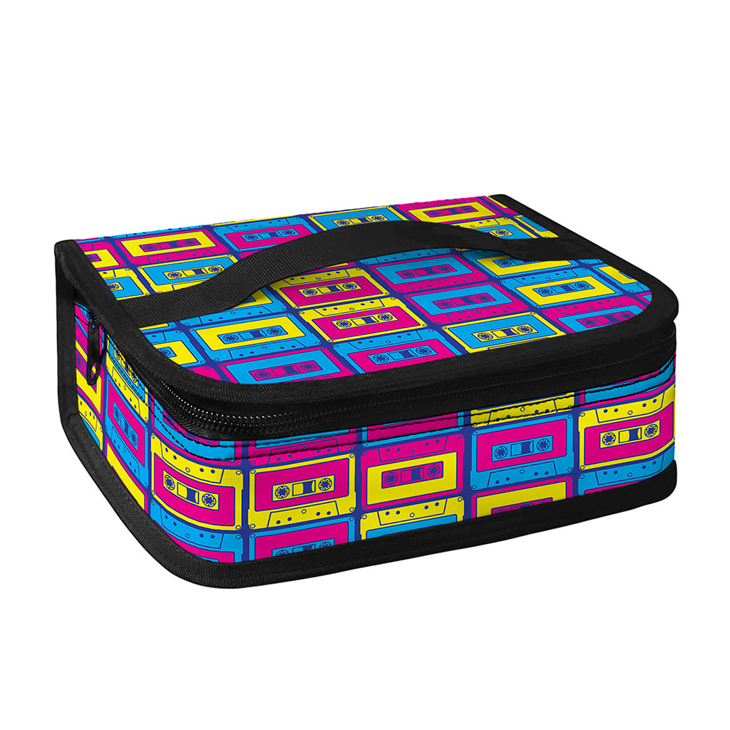 Colorful Cassette Tape Print Small Lunch Bag