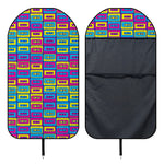 Colorful Cassette Tape Print Waterproof Car Seat Cover