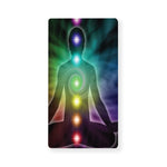 Colorful Chakras Aura Print Baby Crib Sheet