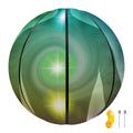 Colorful Chakras Aura Print Basketball