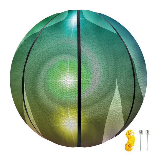 Colorful Chakras Aura Print Basketball