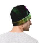 Colorful Chakras Aura Print Beanie