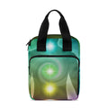 Colorful Chakras Aura Print Bible Tote Bag