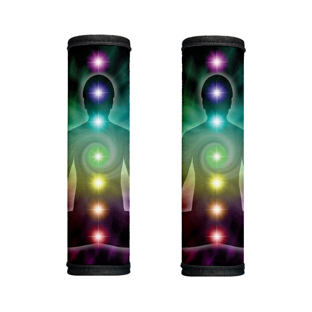 Colorful Chakras Aura Print Handle Covers