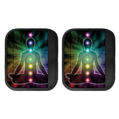 Colorful Chakras Aura Print Handle Covers