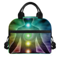 Colorful Chakras Aura Print Insulated Lunch Bag
