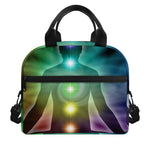 Colorful Chakras Aura Print Insulated Lunch Bag