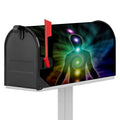 Colorful Chakras Aura Print Mailbox Cover