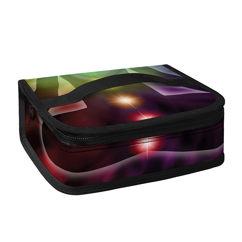 Colorful Chakras Aura Print Small Lunch Bag