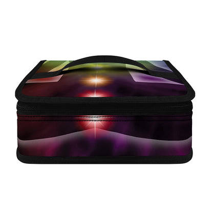 Colorful Chakras Aura Print Small Lunch Bag