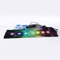 Colorful Chakras Aura Print Sports Towel