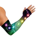 Colorful Chakras Aura Print Sun Protection Arm Sleeves