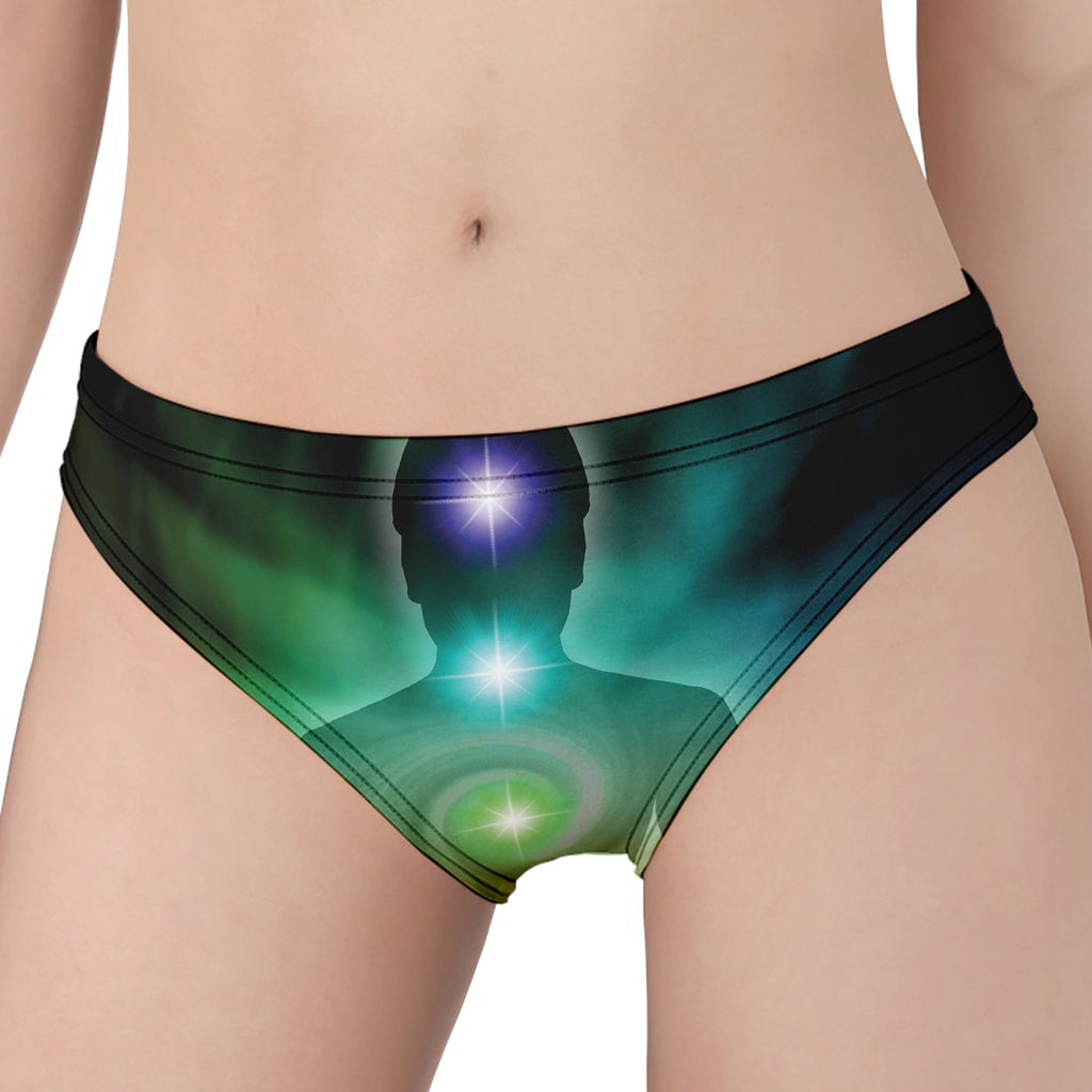 Colorful Chakras Aura Print Women's Panties