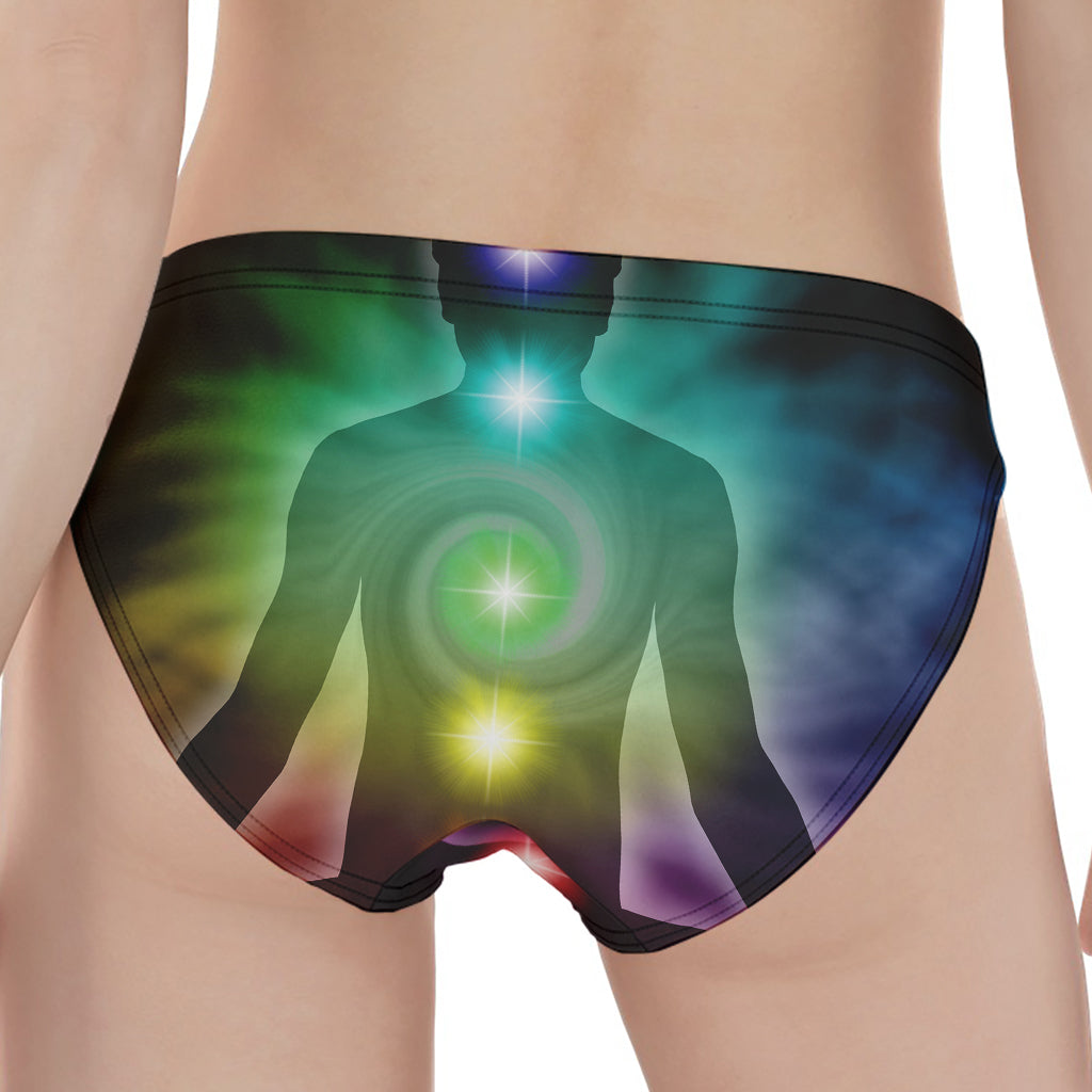 Colorful Chakras Aura Print Women's Panties