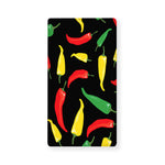 Colorful Chili Peppers Pattern Print Baby Crib Sheet