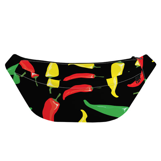 Colorful Chili Peppers Pattern Print Fanny Pack