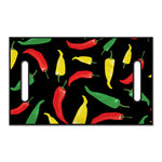 Colorful Chili Peppers Pattern Print Golf Cart Seat Cover