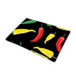 Colorful Chili Peppers Pattern Print Pet Cooling Mat Cover