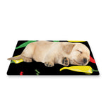Colorful Chili Peppers Pattern Print Pet Cooling Mat Cover