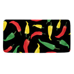 Colorful Chili Peppers Pattern Print Towel